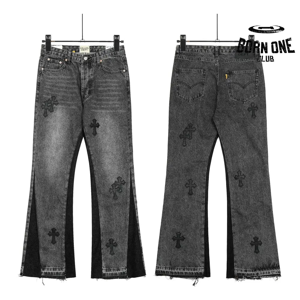 Flare Chrome Hearts Jeans