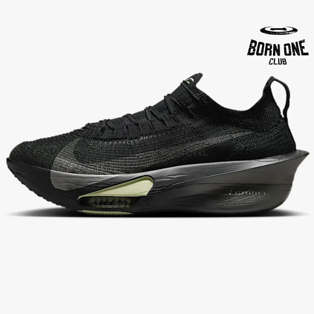 ZoomX ALPHAFLY Next% 3 - Black/Olive Aura/Metallic Silver