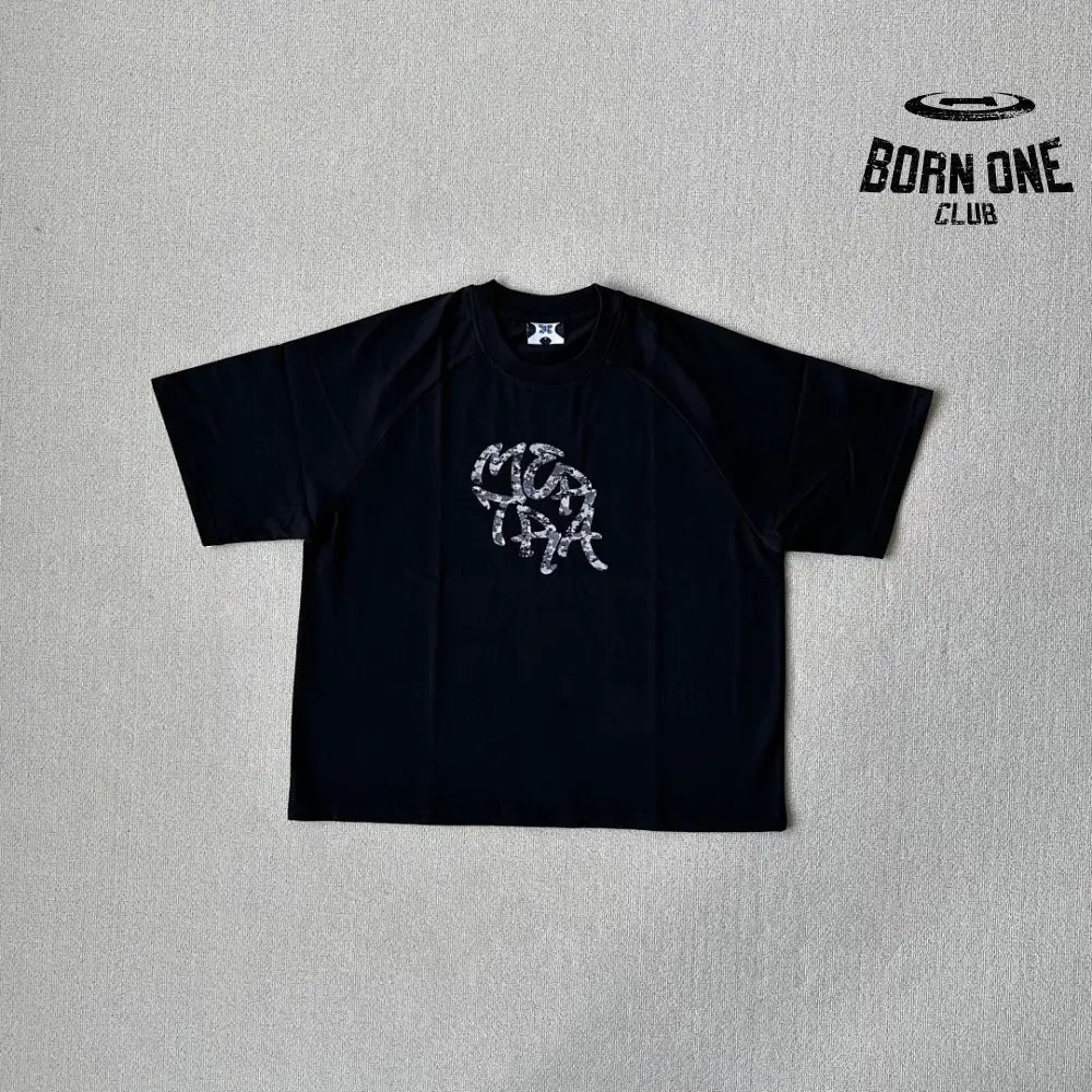 T-Shirt Black Camo