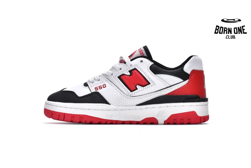 550 White Red Black BB550HR1