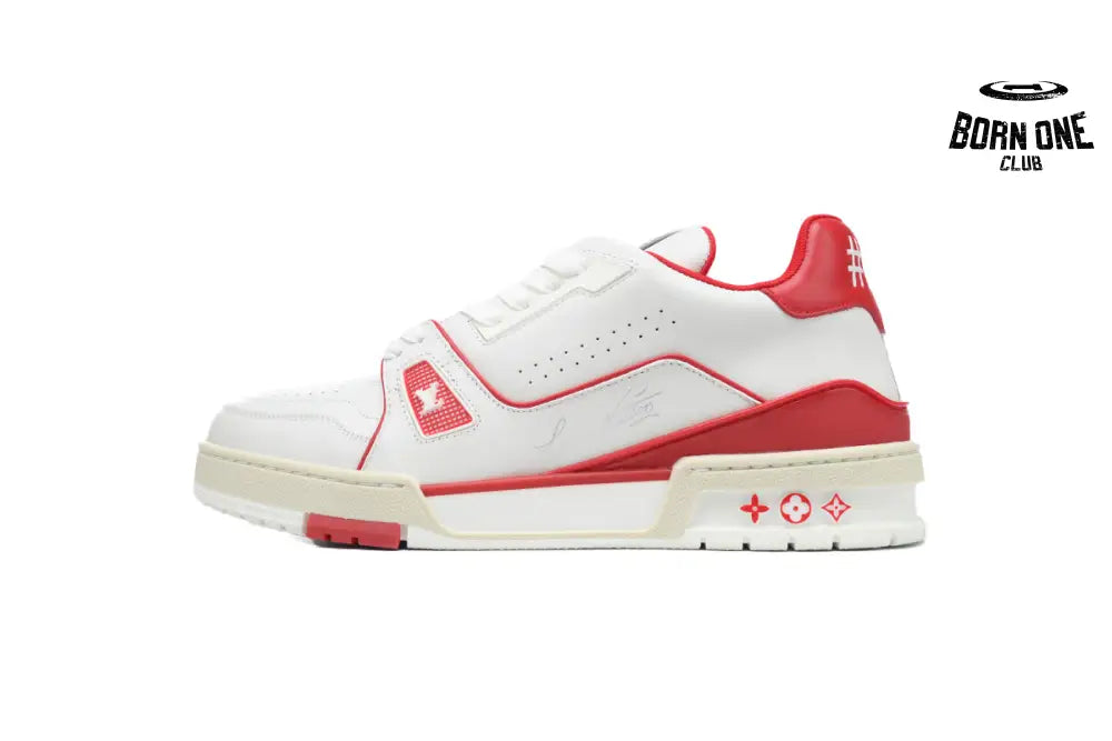 Trainer #54 Signature White Red 1ABFBE