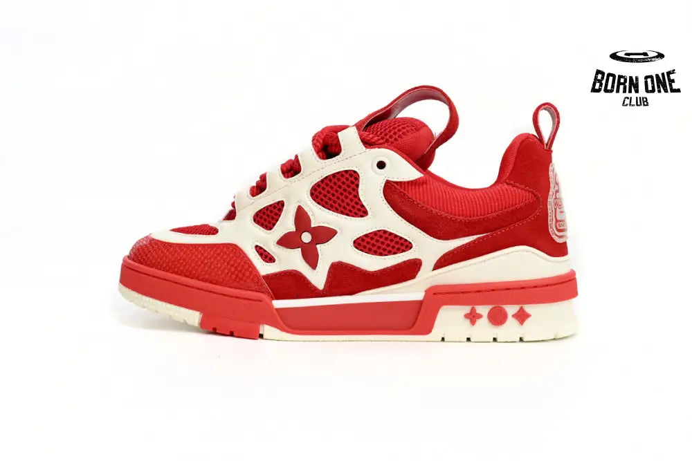 Skate Sneaker Red White 1AARS5