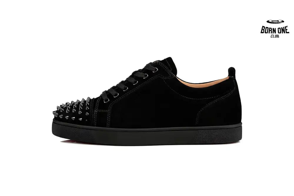 Junior Spikes Suede Sneaker Black 1130575CM53