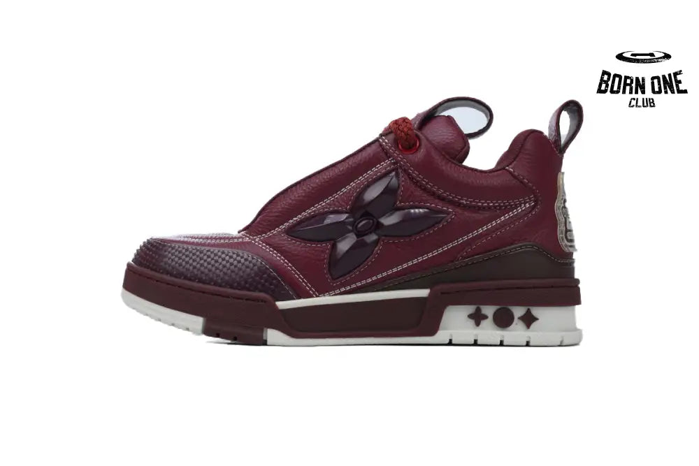 Skate Sneaker Bordeaux Red