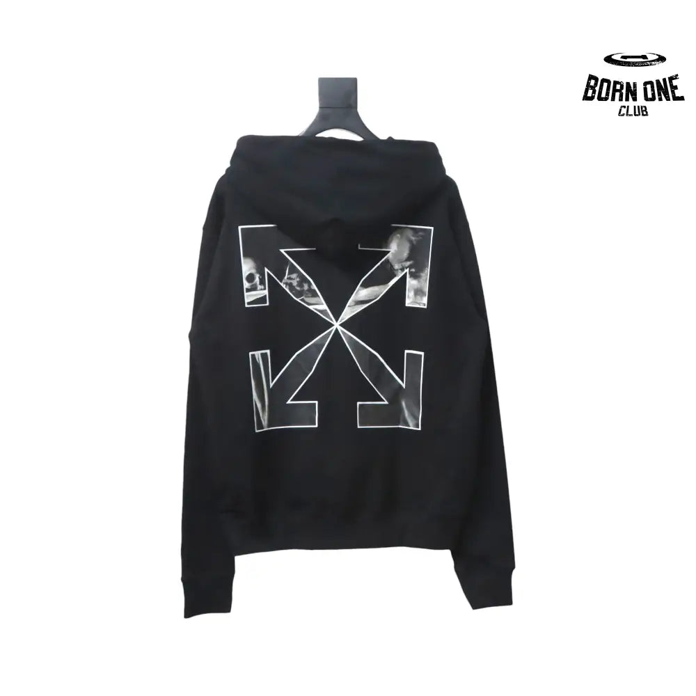 Caravaggio Arrow Over Hoodie Black