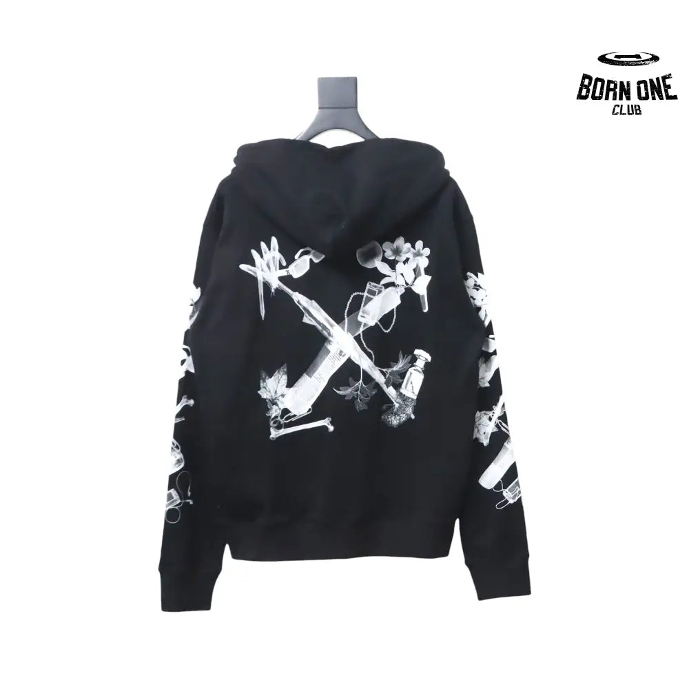 Scan Arr Hoodie With Logo Backprint
