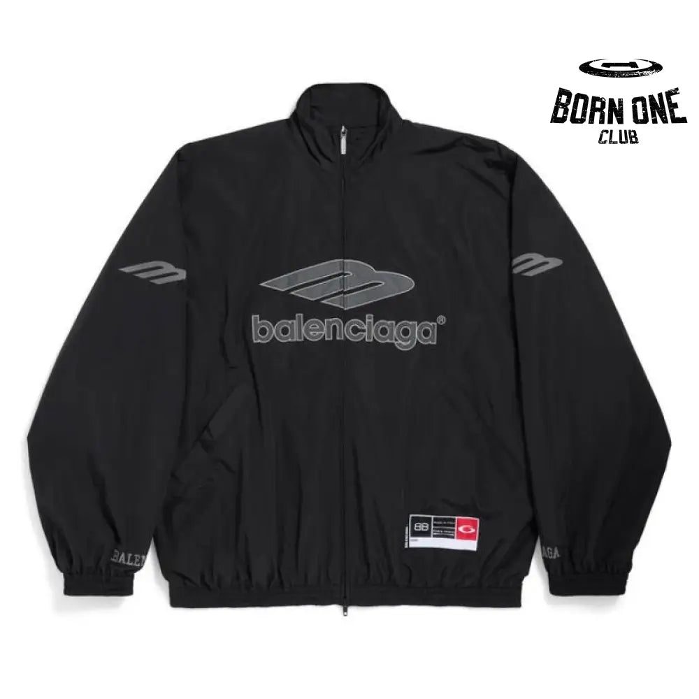 Jacket 3B Football Logo Track Black
