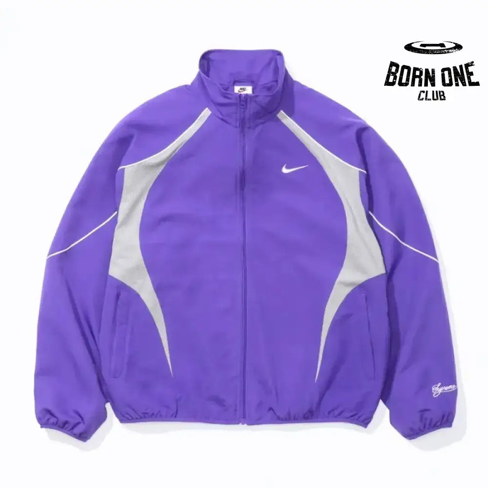 Jacket x Nike Track Purple