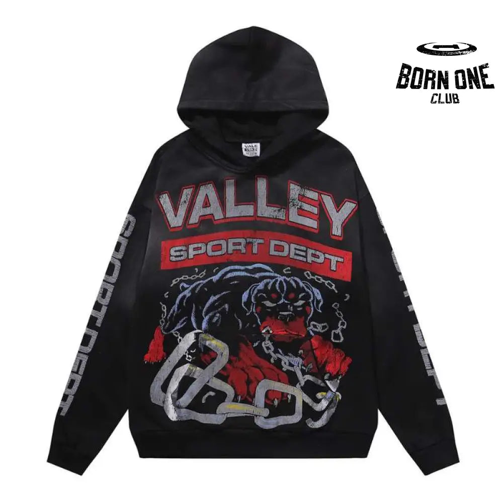 Hoodie Big Dog Black