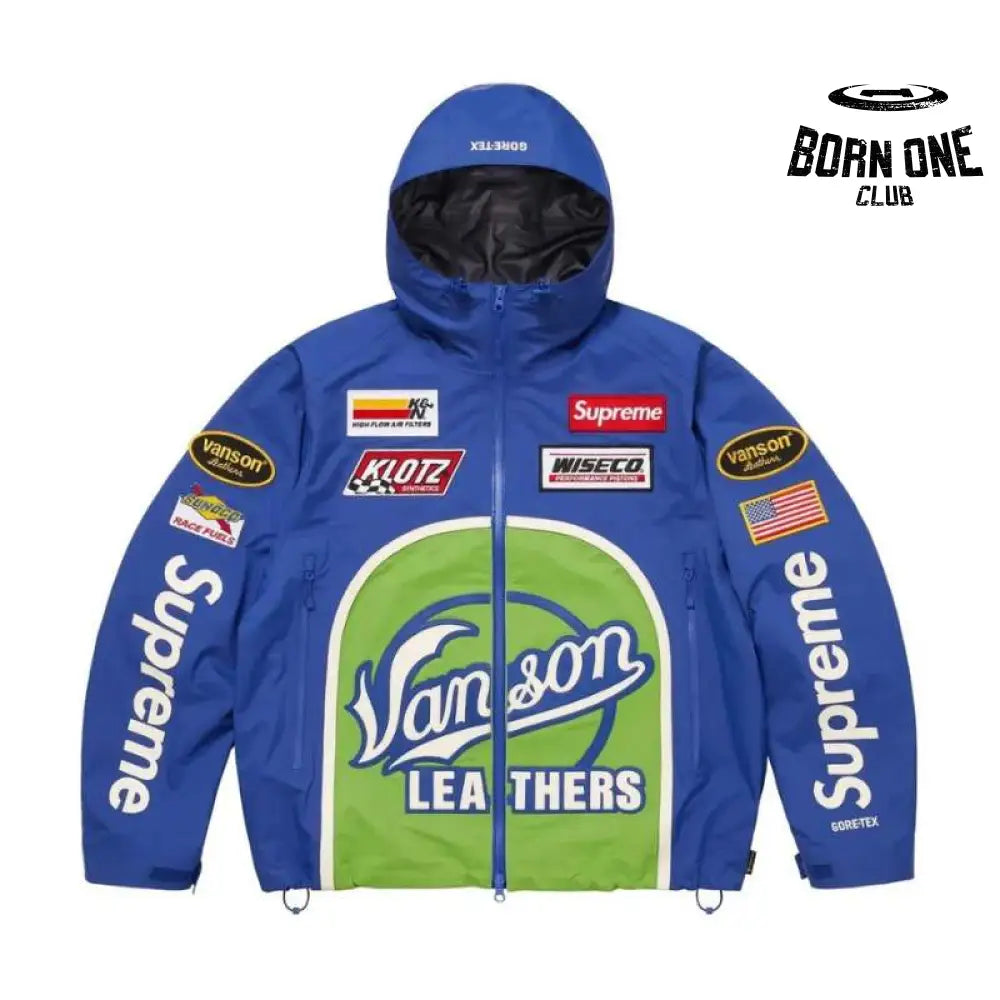 Jacket x Vanson GORE-TEX Shell Royal