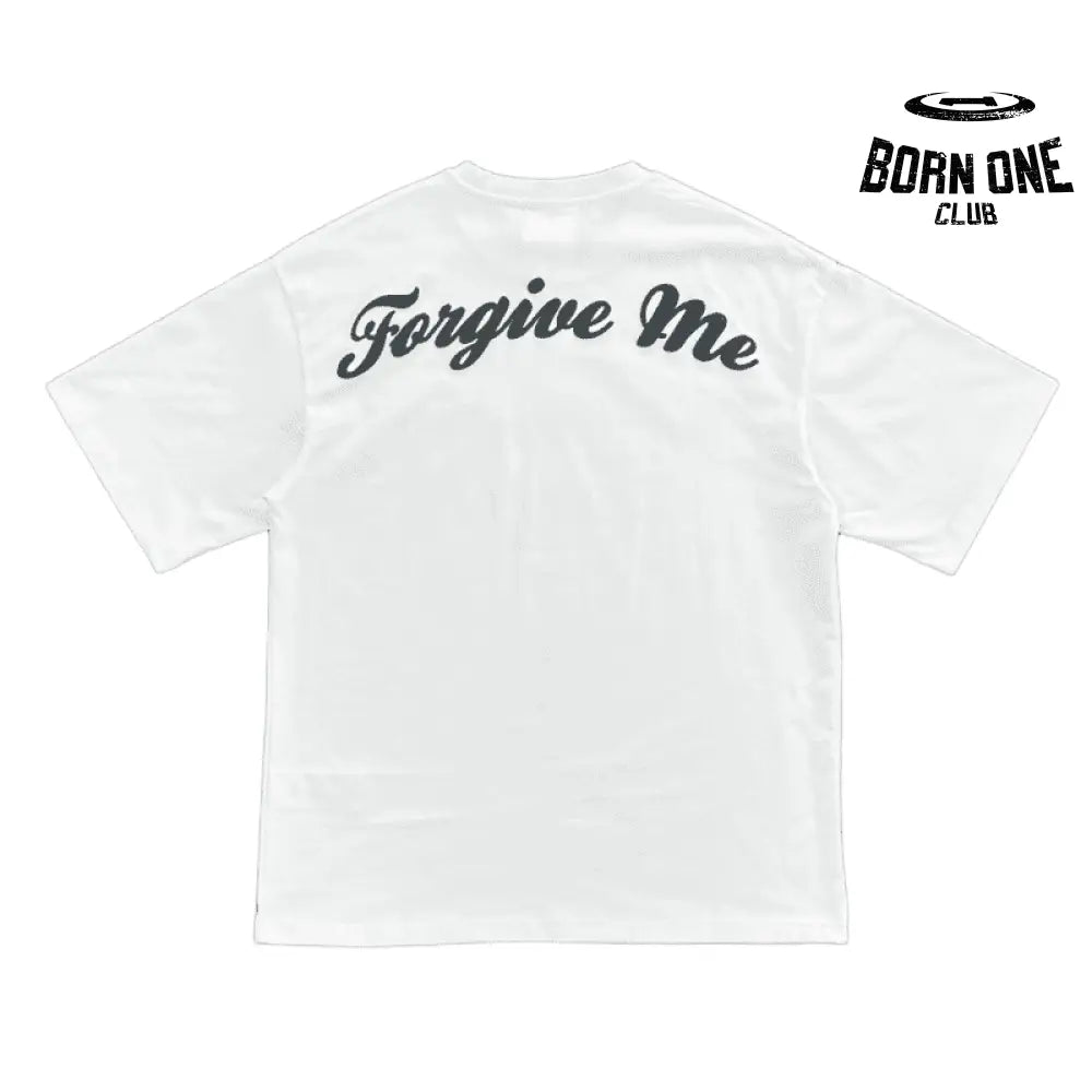 T-Shirt World "Forgive Me" White