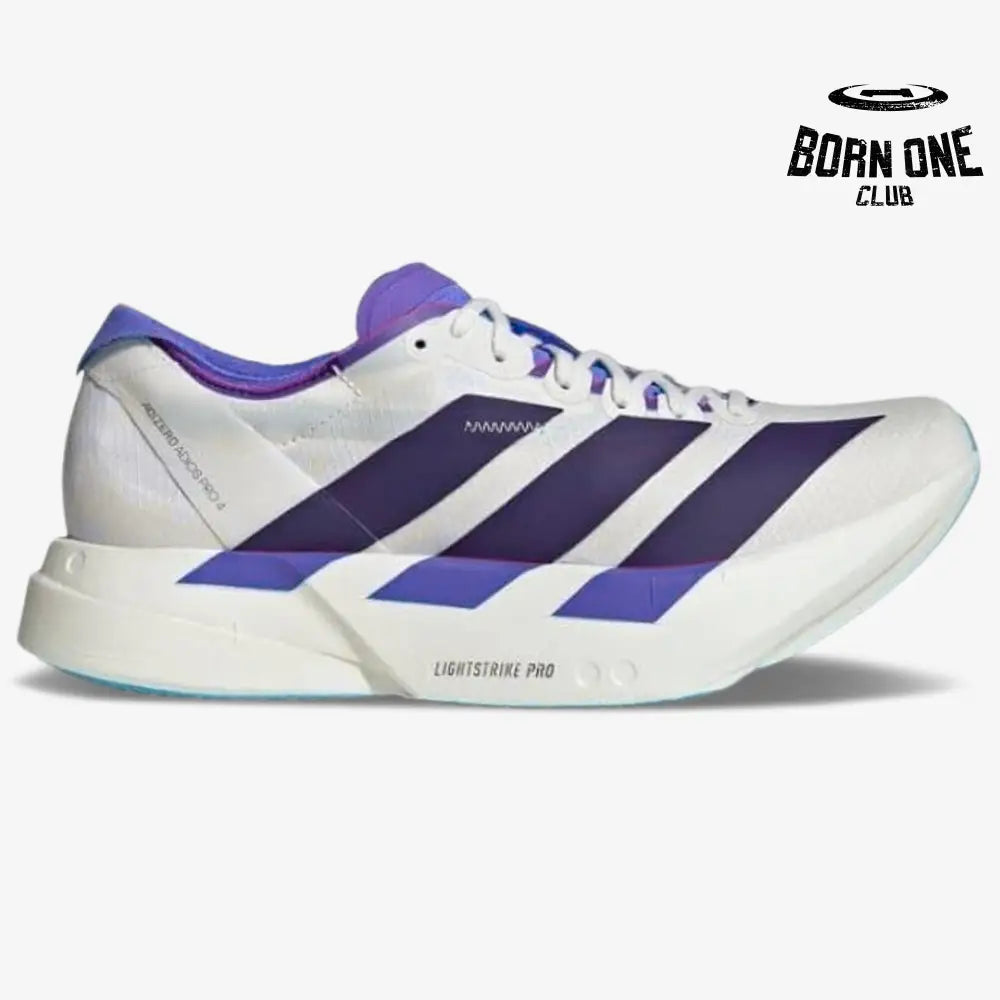 Adizero Adios Pro 4 White/Purple