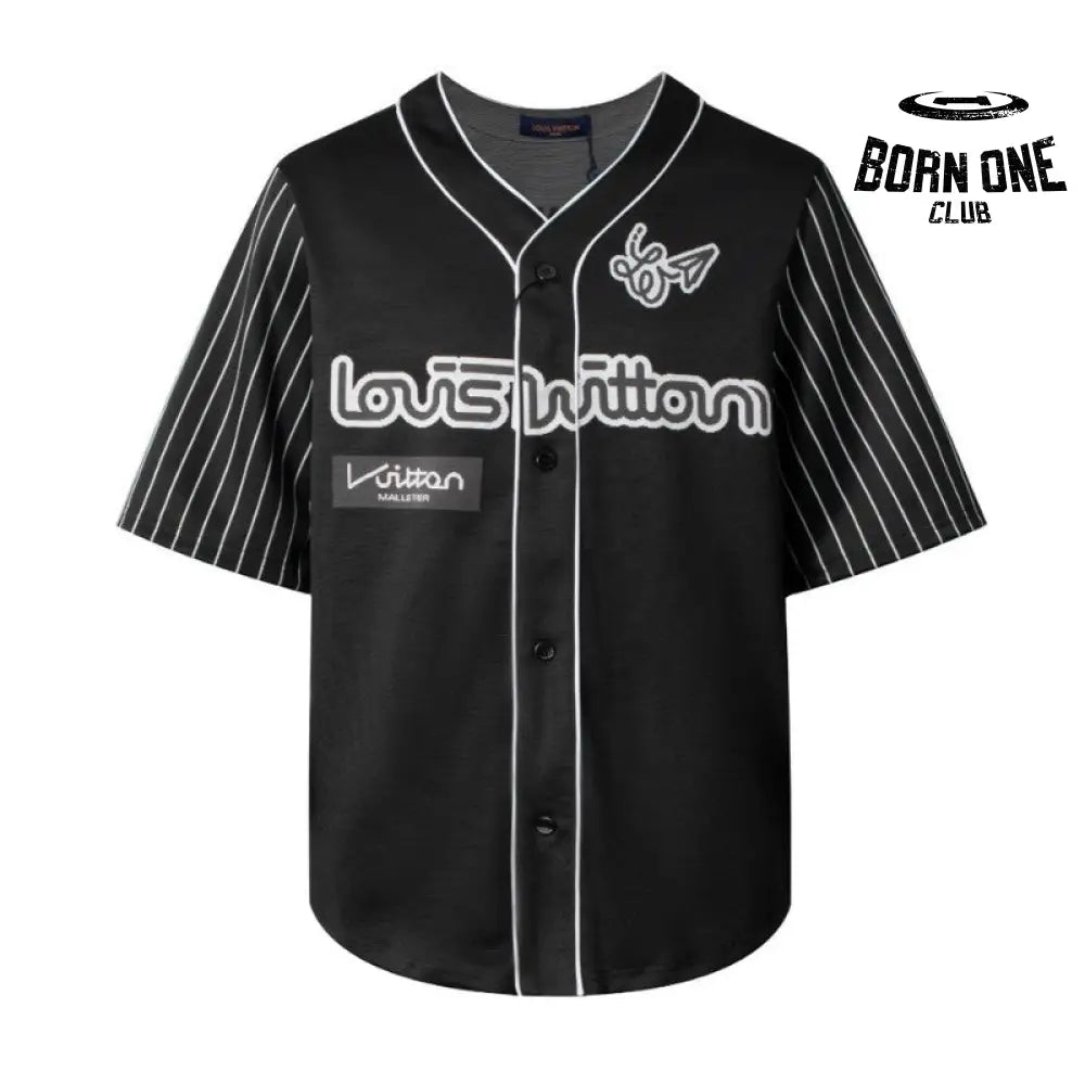 T-Shirt Baseball Black