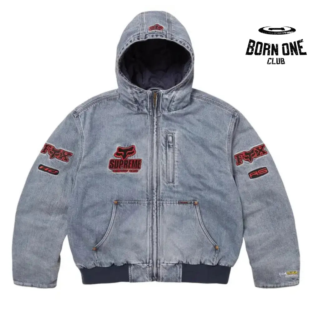 Jacket x Fox Racing Hooded Work Denim