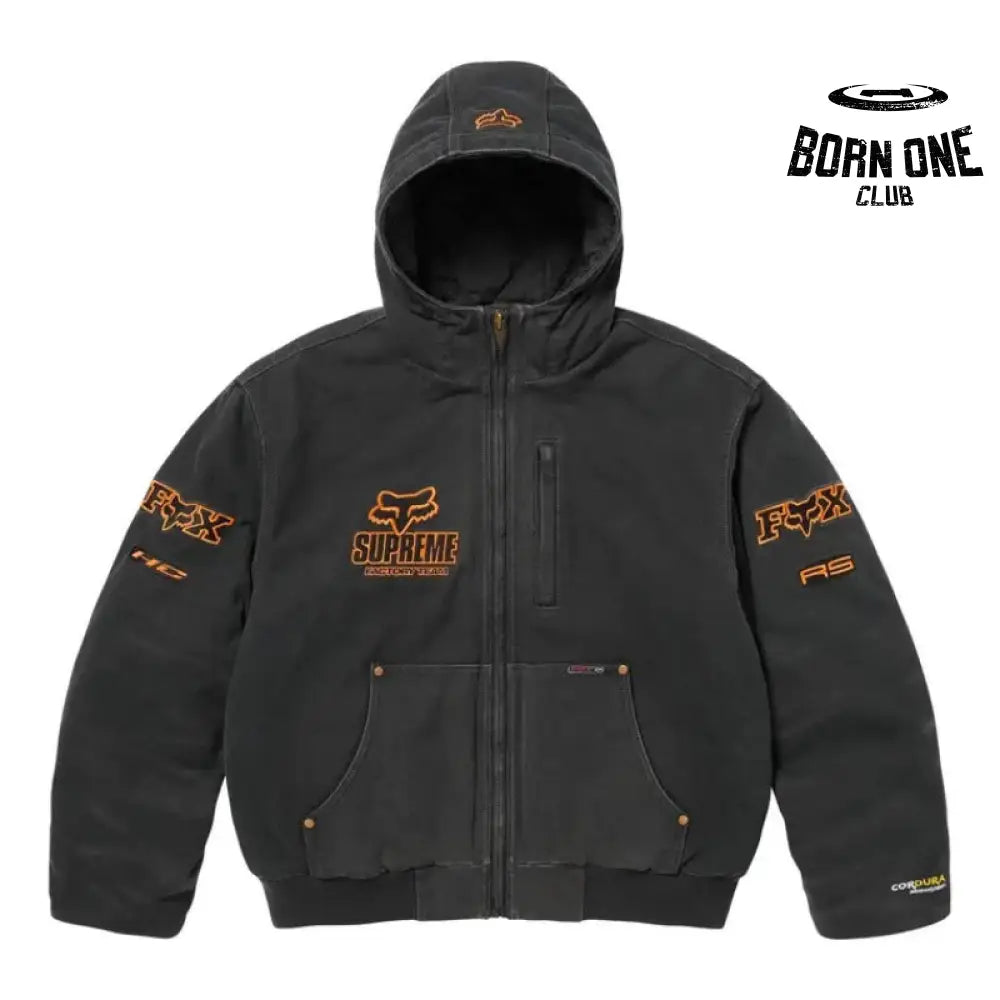 Jacket x Fox Racing Hooded Work Black
