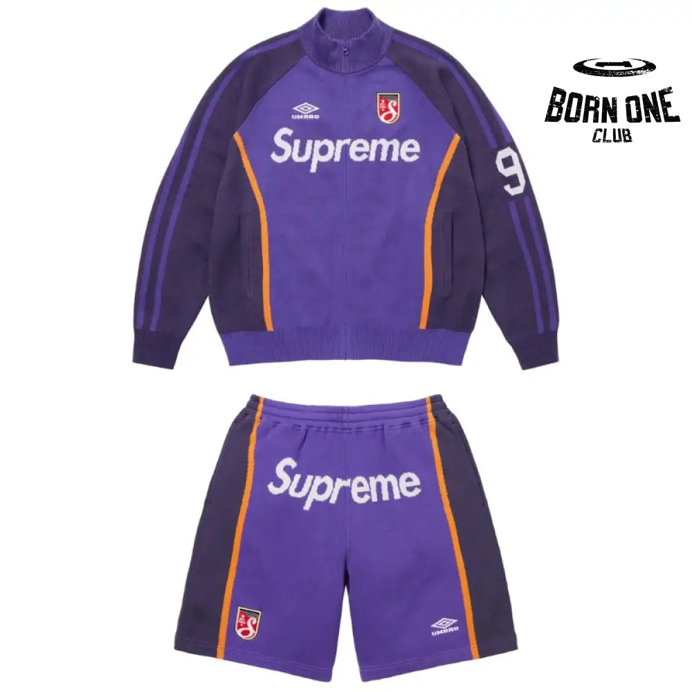 Set x Umbro Zip-Up Purple