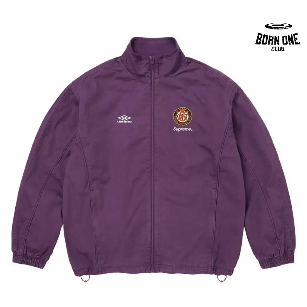 Jaqueta Supreme x Umbro Cotton Ripstop Track Plum