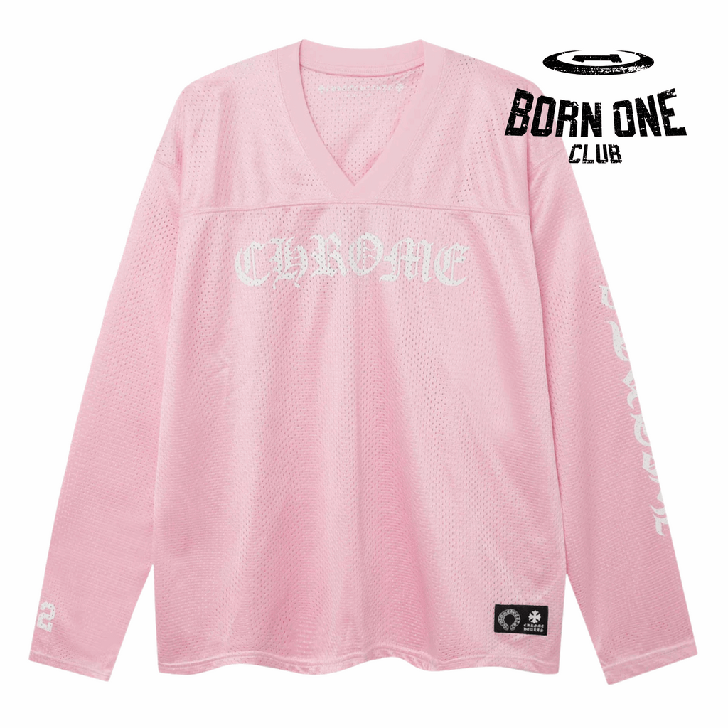 Long-sleeve jersey T-shirt