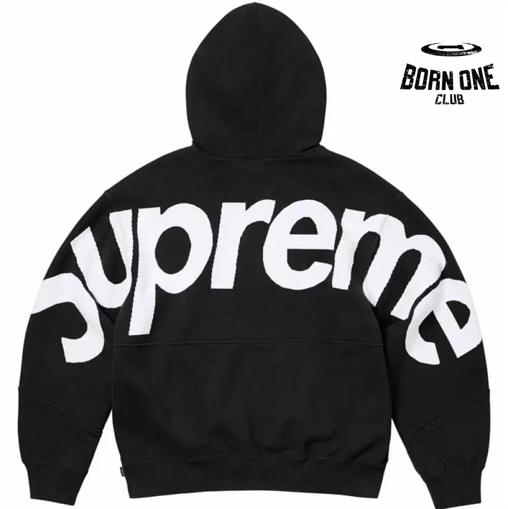 Hoodie  Big Logo Jacquard