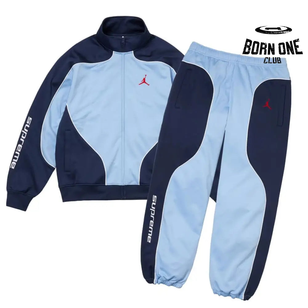 Set x Jordan Tricot Track Blue