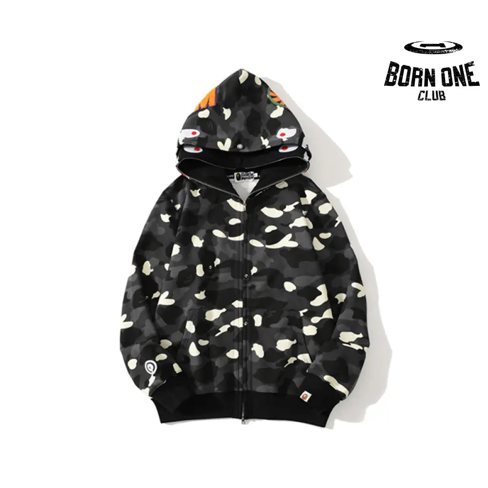 Bape Shark Zip-Up (Glow in the dark)