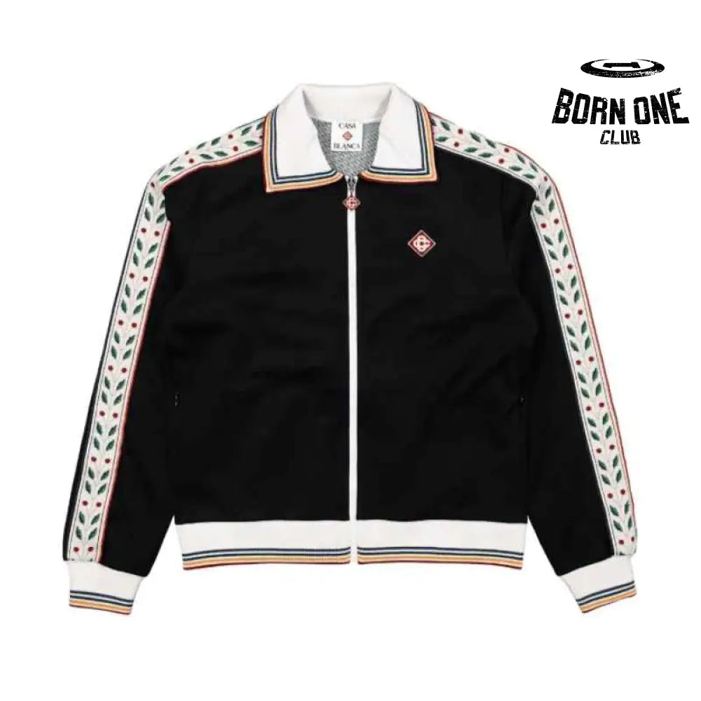 Black Sport Logo Jacket
