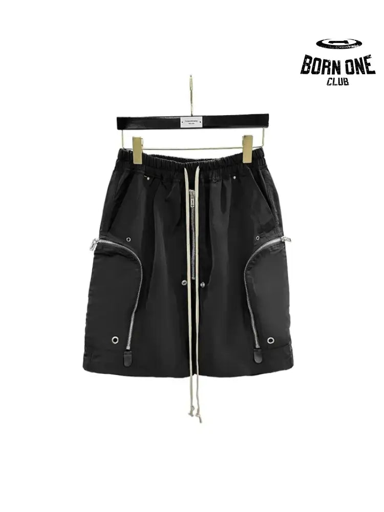 multi-zipper cargo shorts 2 colors 28452644