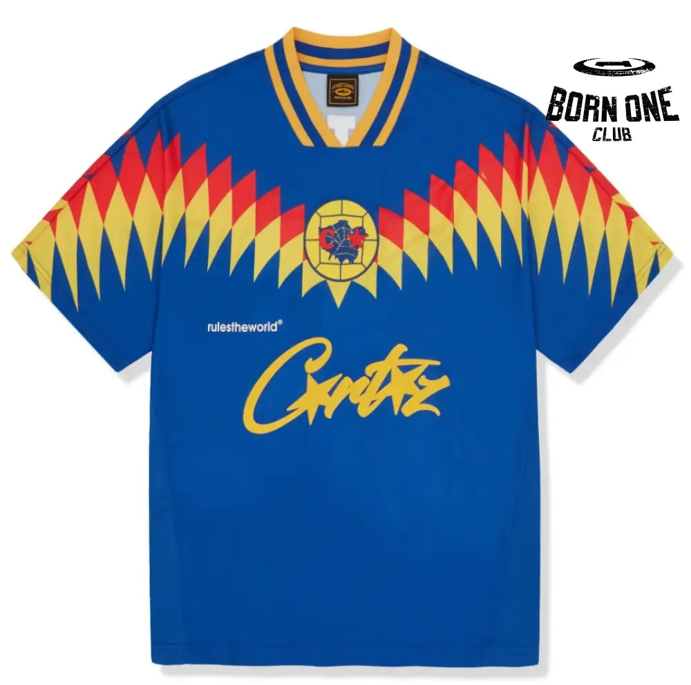 Blue Football T-Shirt