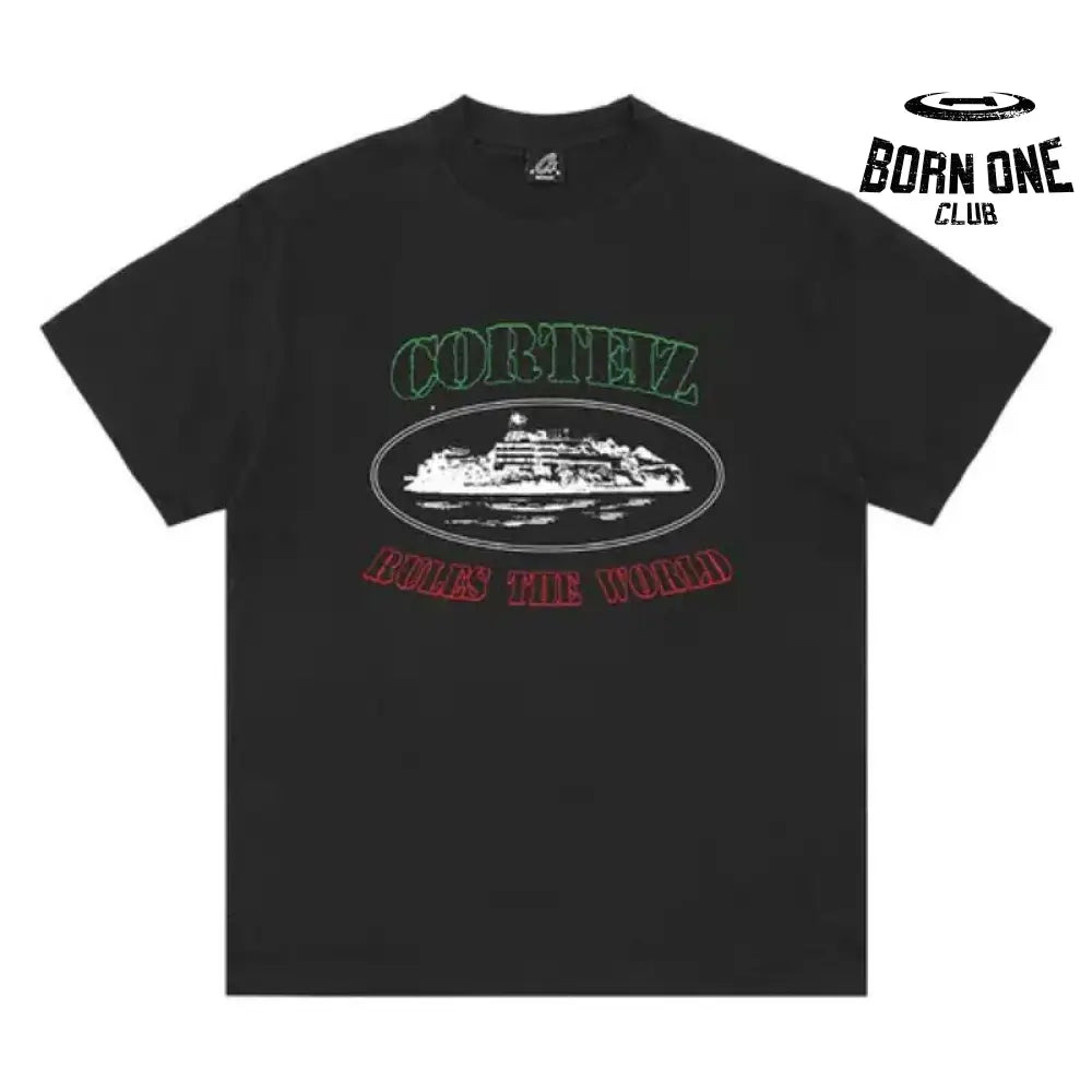 T-Shirt Og Alcatraz Italy Black