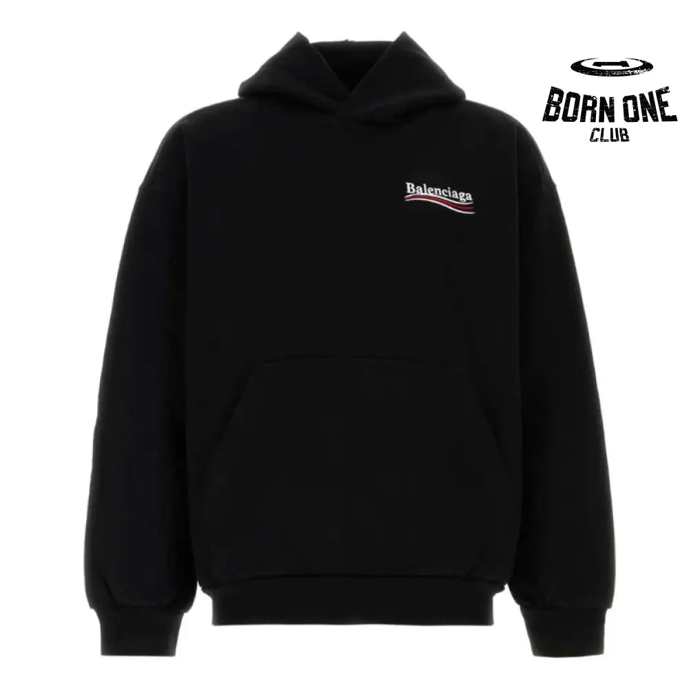 Hoodie Political Campaign Fit Black