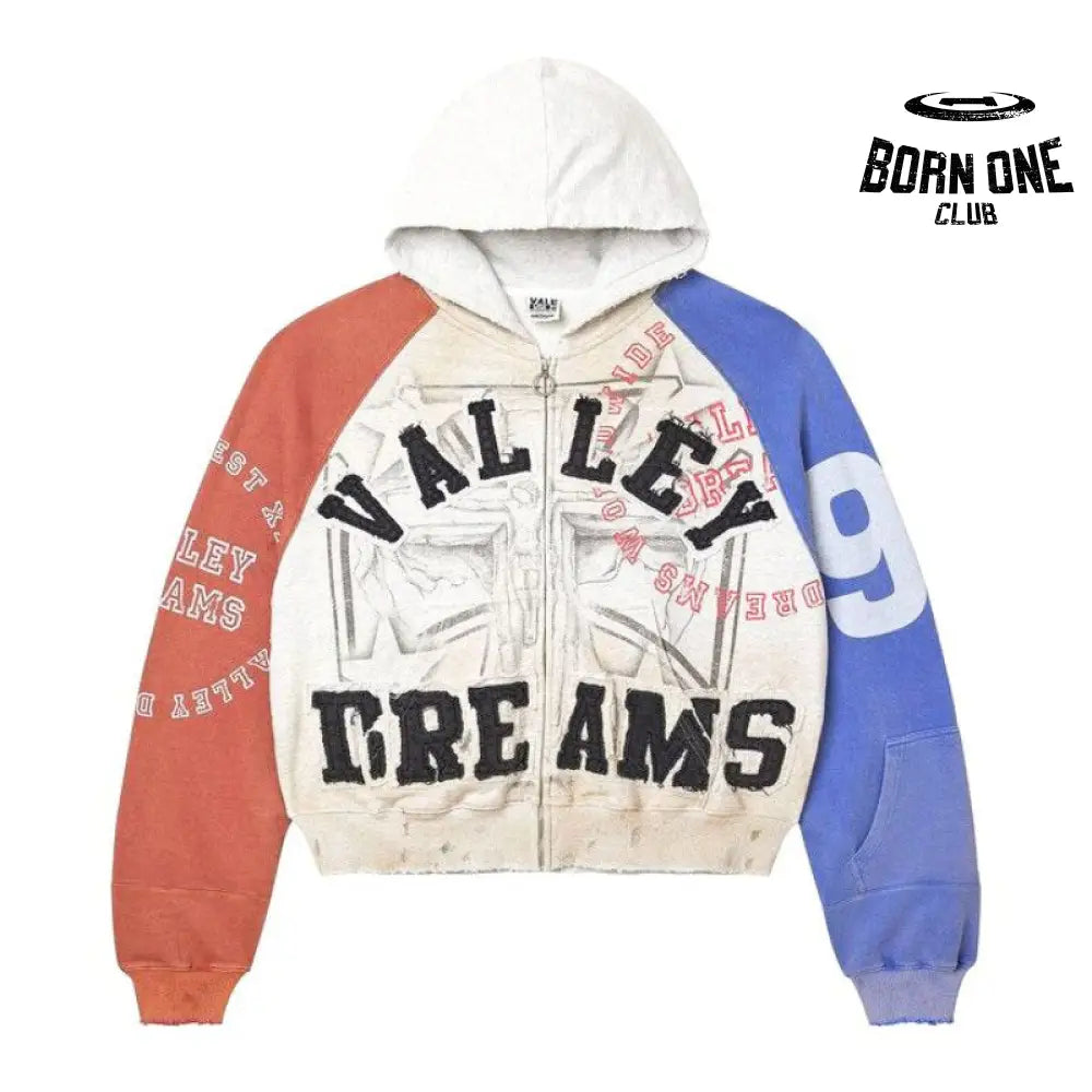 Zip-UpPatriot Chop N Screw Red/Blue Zip-Up