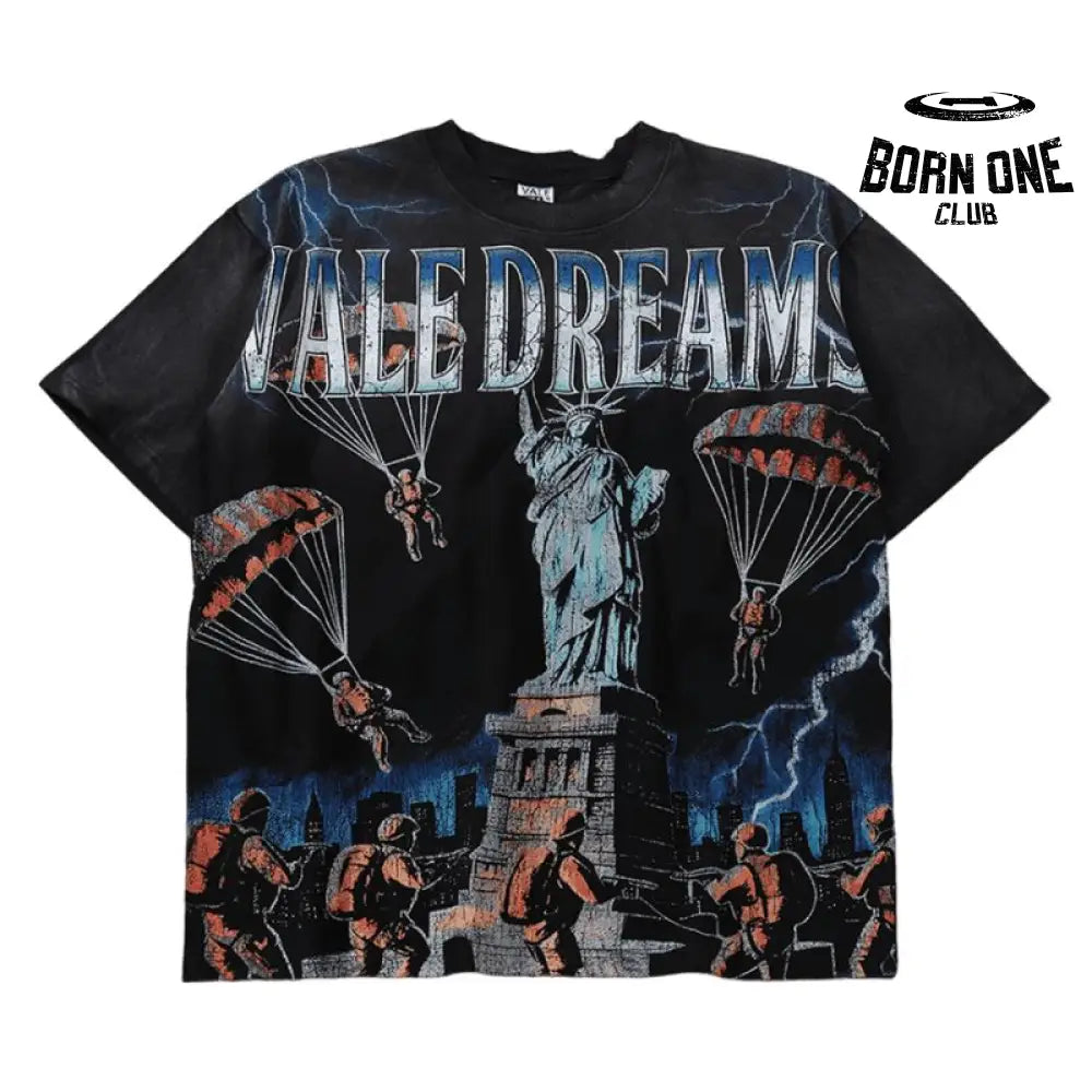 T-Shirt NYC Invasion Big Black