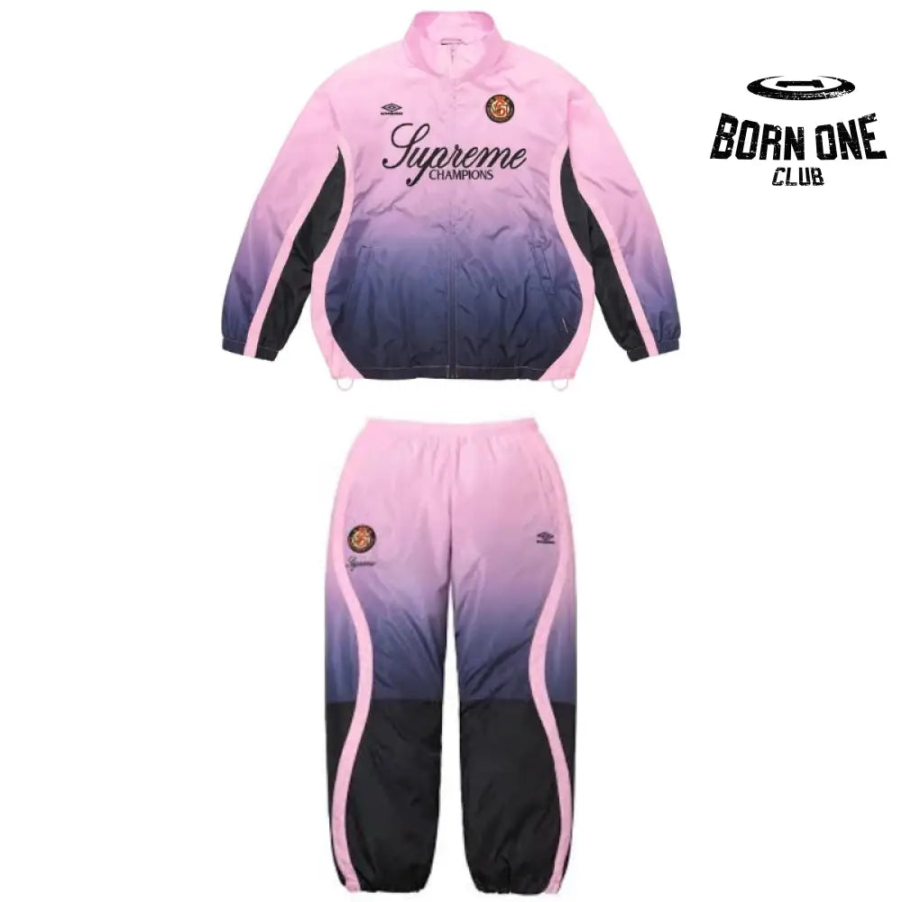 Set x Umbro Gradient Track Pink