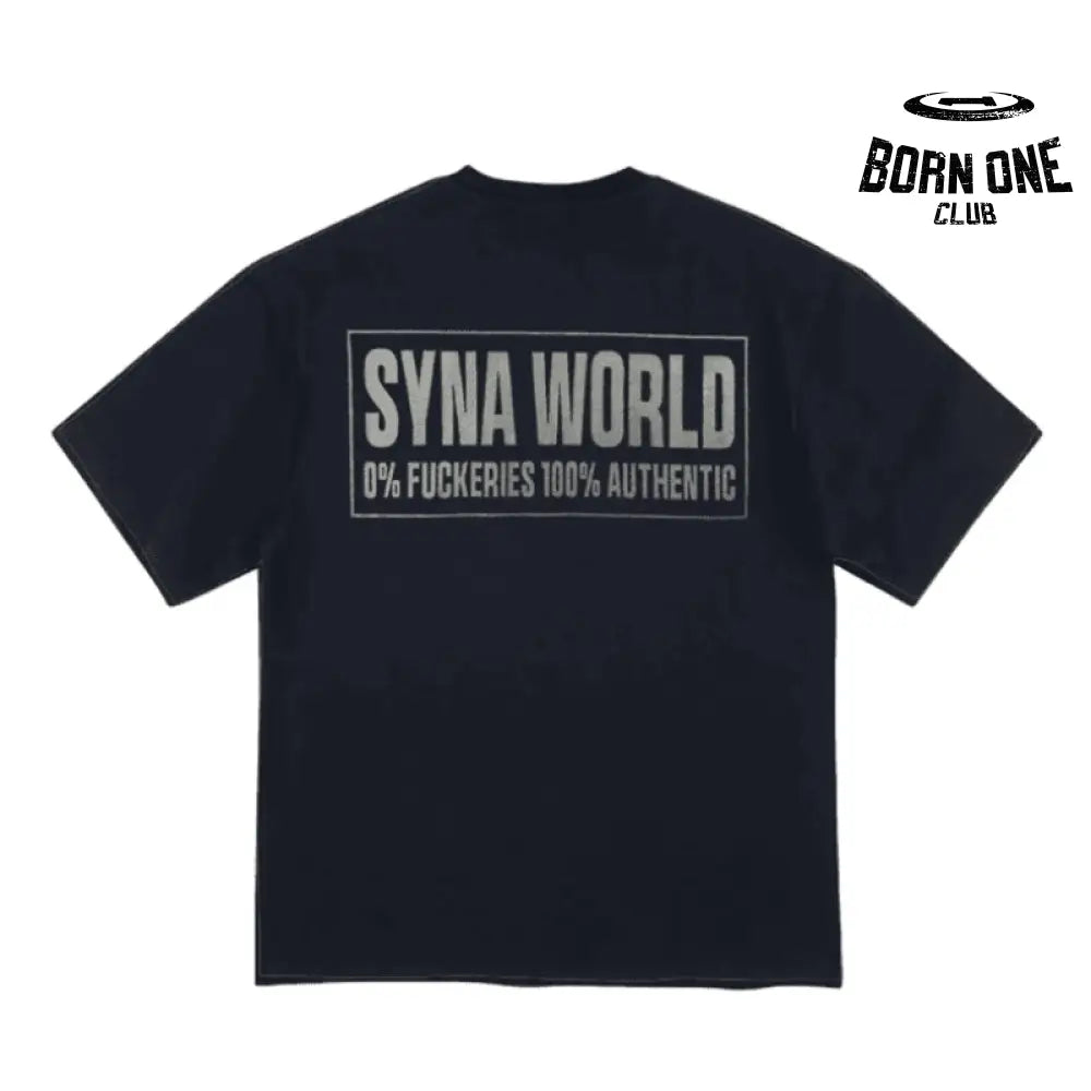 T-Shirt World Disclaimer Black