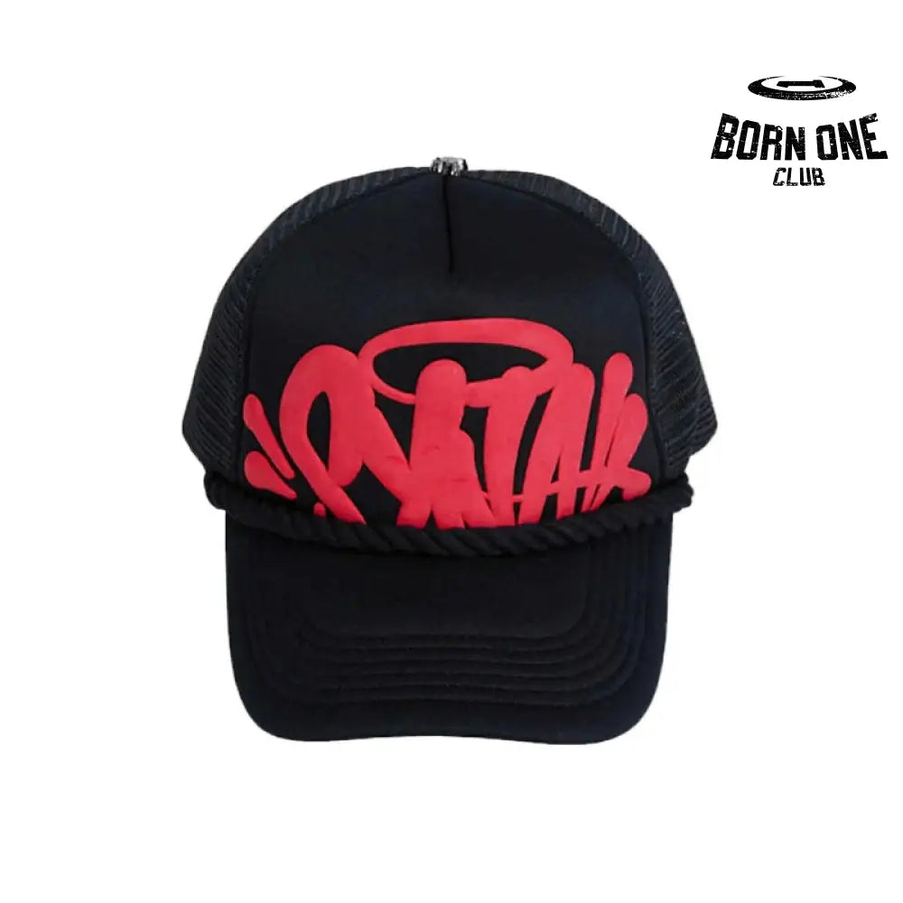 Cap Trucker SynaWorld Black/Red