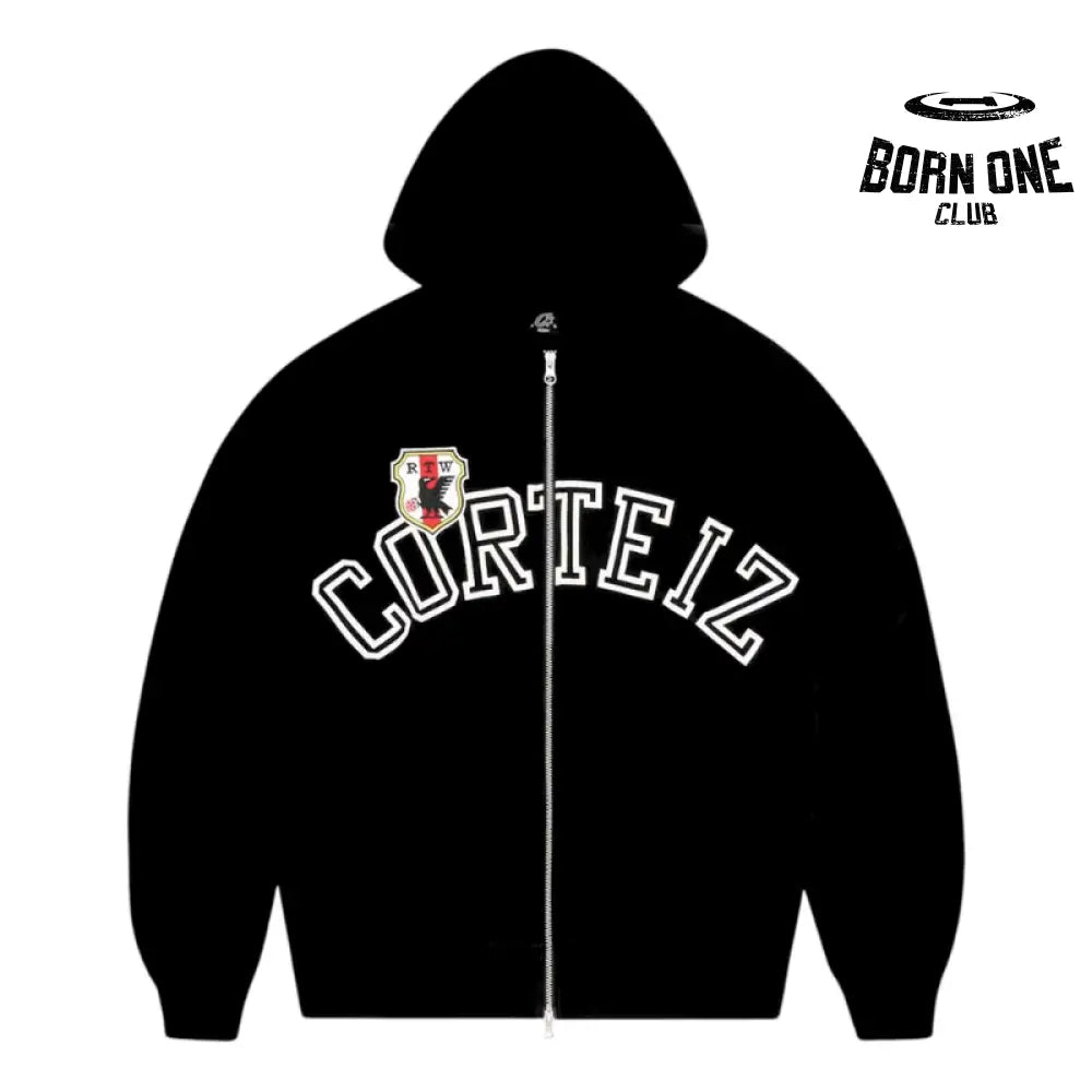 Arch Shield Zip Black Jacket