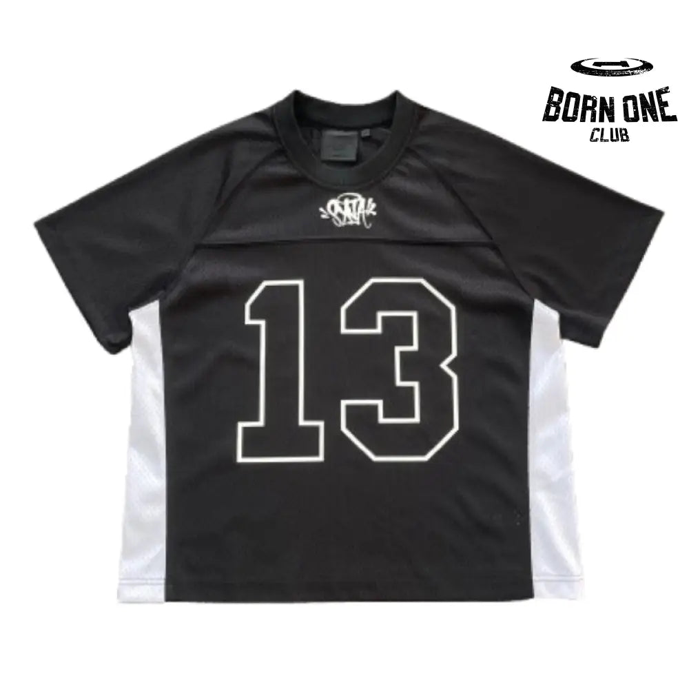 T-Shirt World College Jersey Black/White