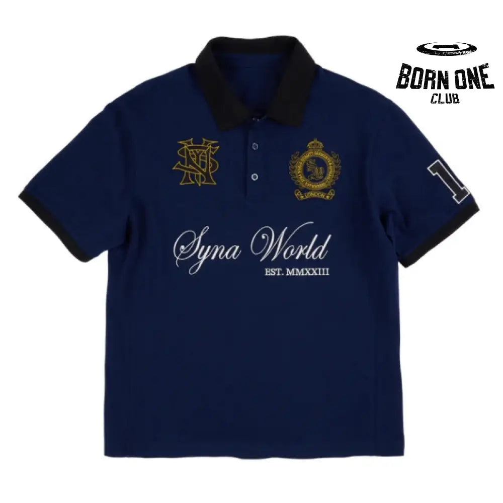 T-Shirt World London Polo Blue