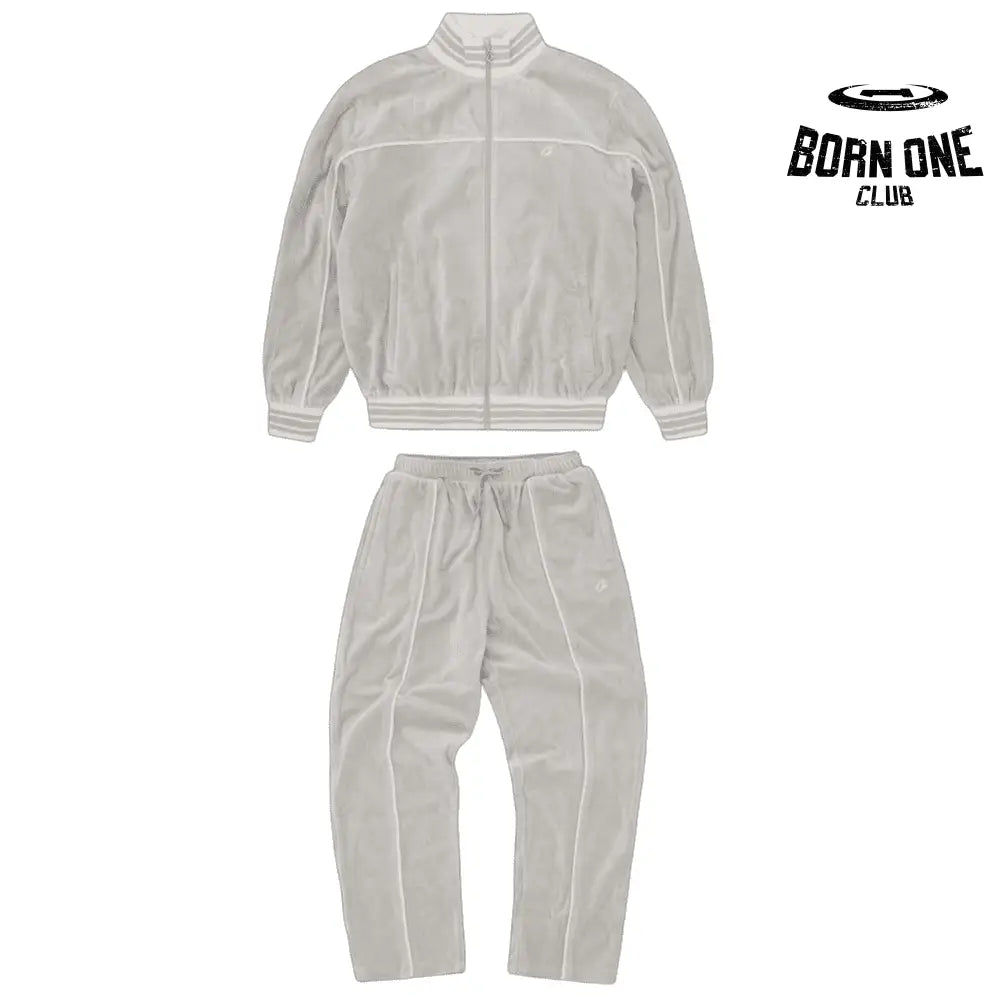 Grey Velvet Set
