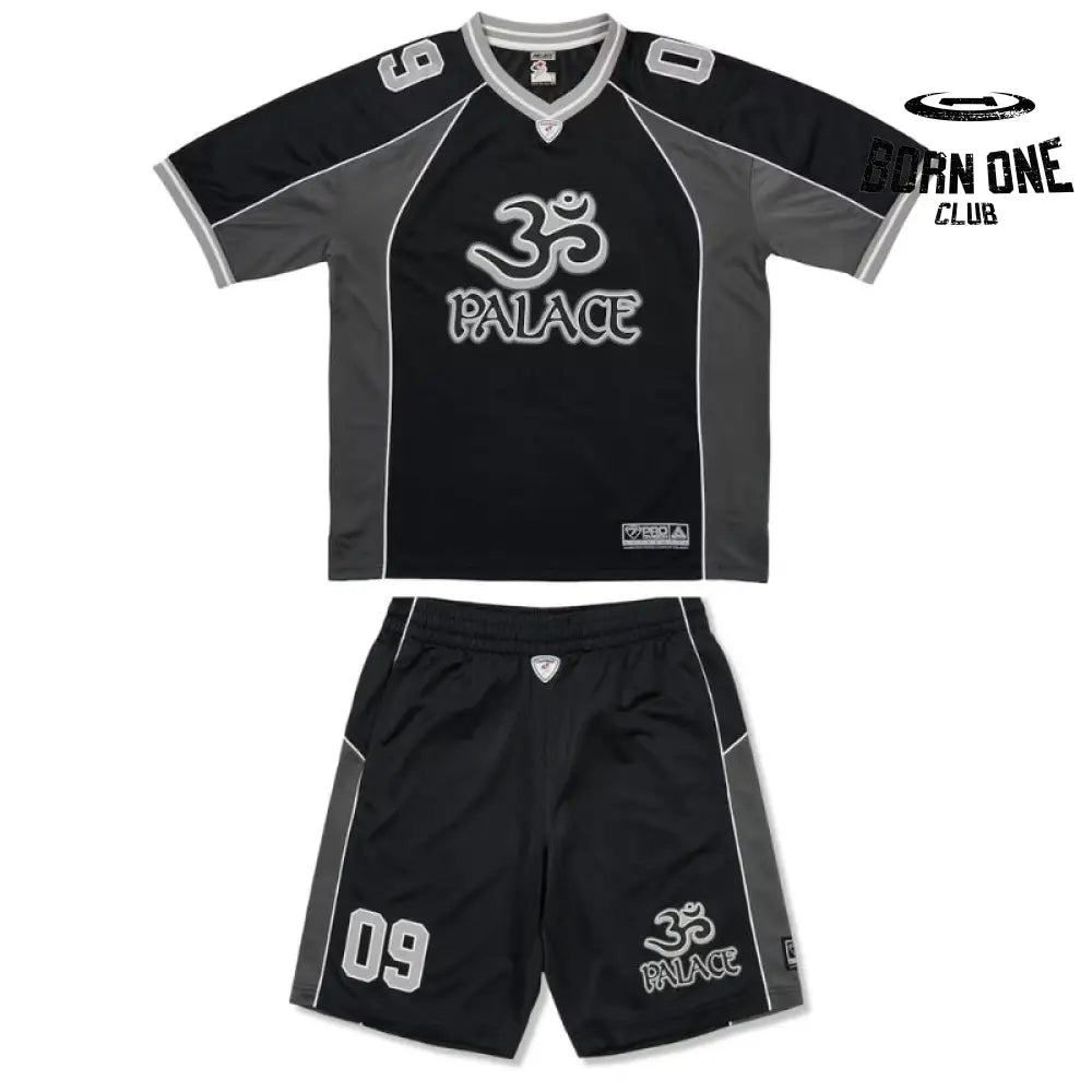 Set Om Mesh Jersey Black Grey