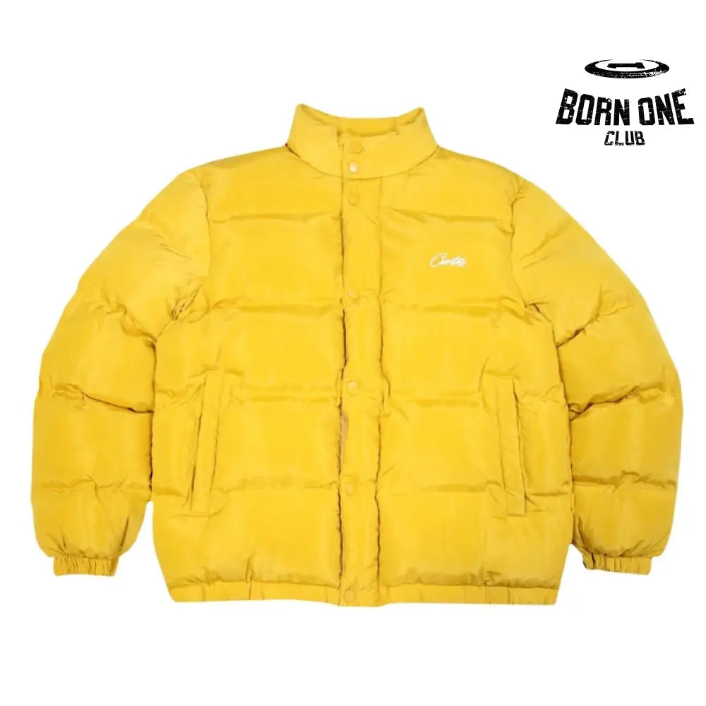 Bolo Puffer Jacket Yellow