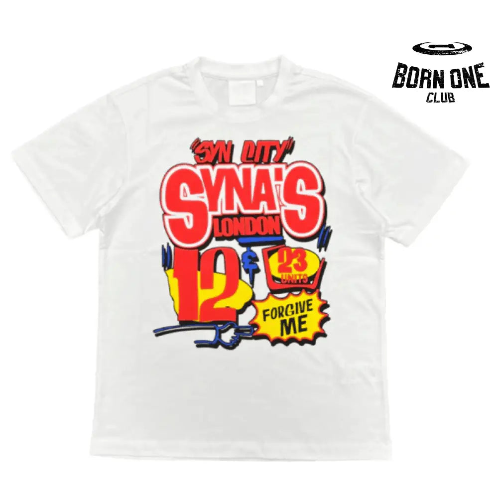 T-Shirt World 'Syn City' White