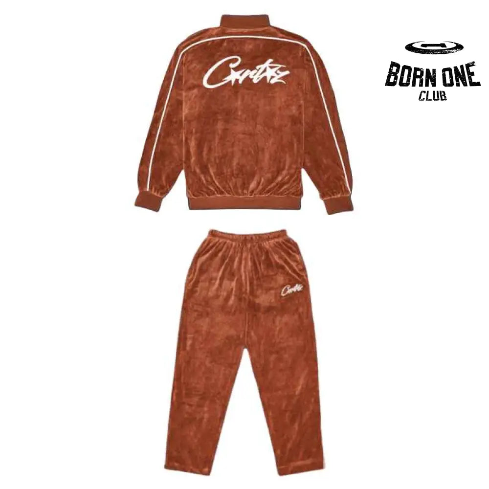 Brown Velvet Set