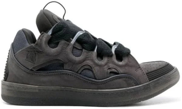 Curb lace-up Grey