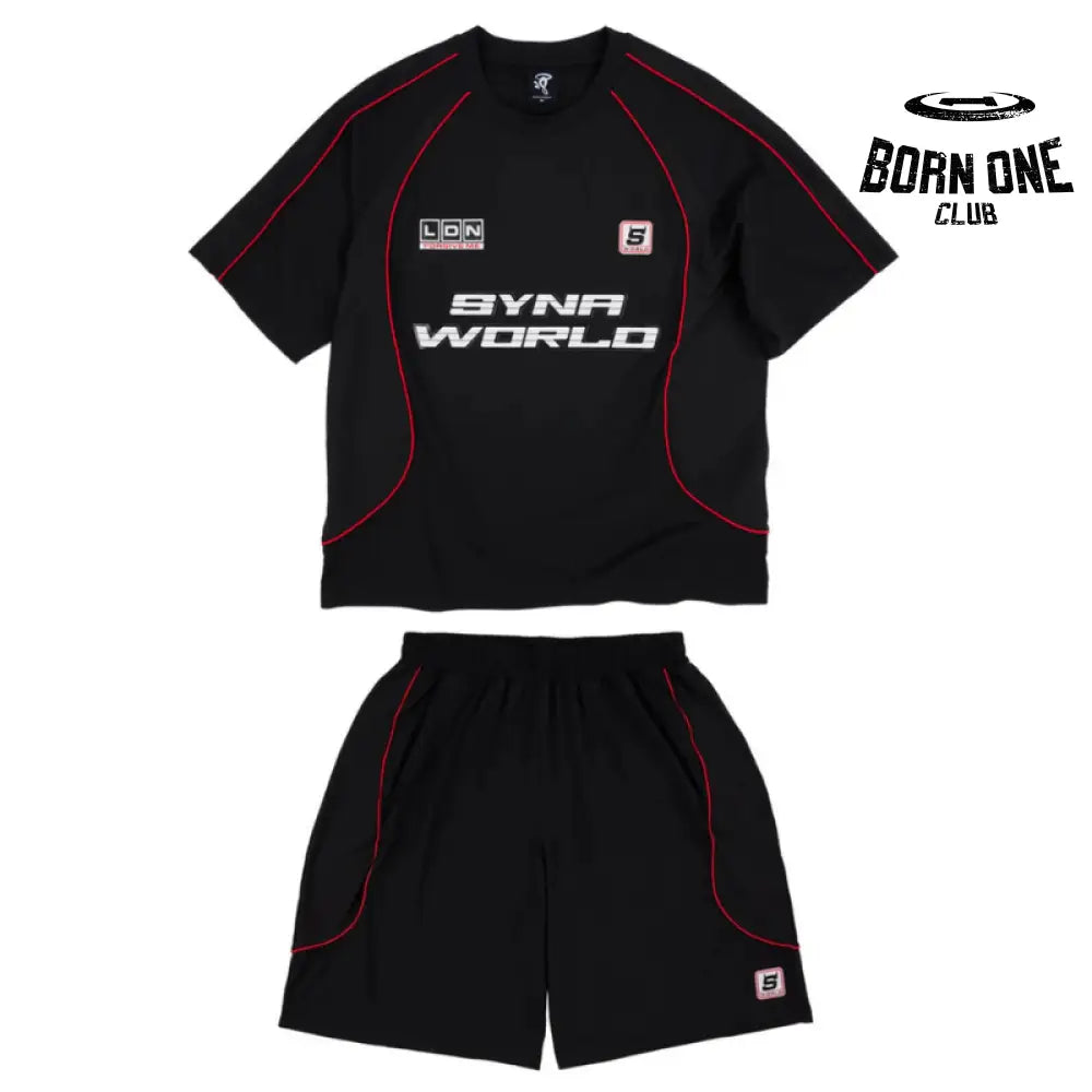 Set World Perforated Performance Black Red