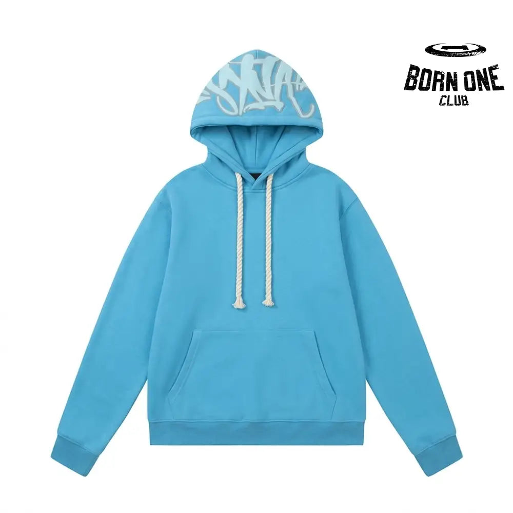 World Hoodie Blue