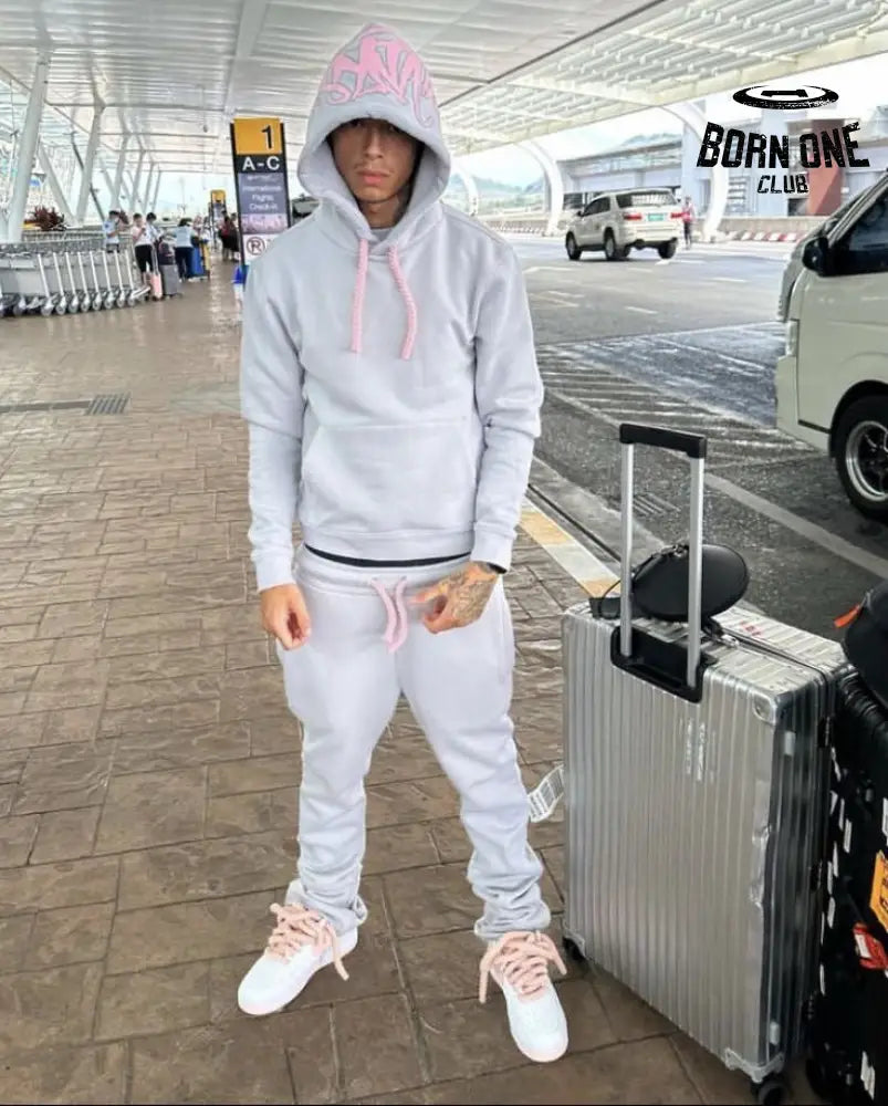World Hoodie Grey
