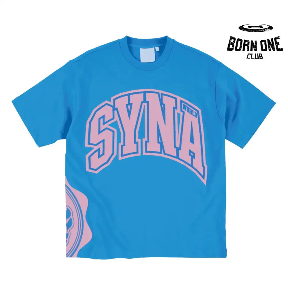 T-Shirt World College Light Blue