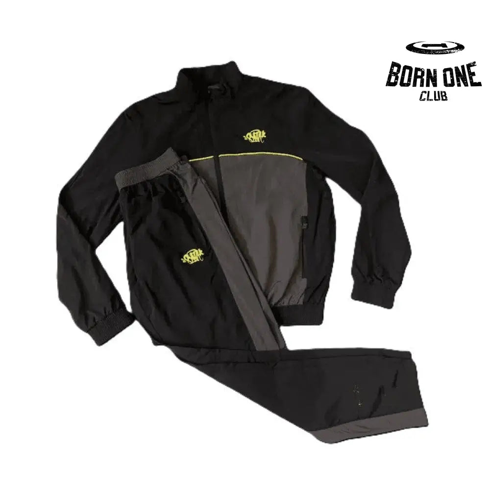 Set Synaworld 'Logo' Shell Black/Grey/Yellow