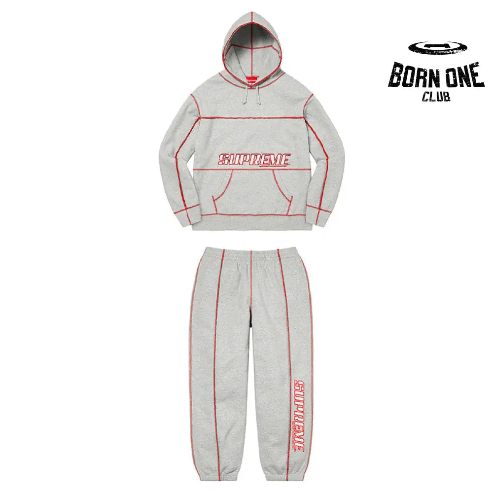 Set Coverstitch Hooded